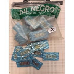 Sacchetto 50 Fiches Chips Gettoni in acrilico tipo Silk  L.1000 - Dal Negro