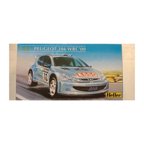 Peugeot 206 WRC '00 Heller 80193  Scala 1:43 Vintage
