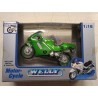Honda NR (verde) Die Cast Metal 1/18 Bike Welly