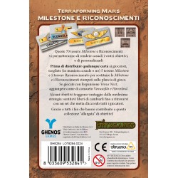 Terraforming Mars: Esp. Milestone e Riconoscimenti  in Italiano Ghenos