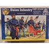 Union Infantry Nordisti ACW Figures 50 pcs. 1/72 N°6012 Italeri soldatini