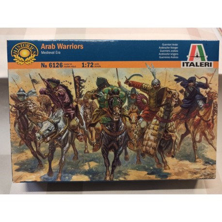 Arab Warriors on Horse Crusades Figures 15 pcs. 1/72 N°6126 Italeri