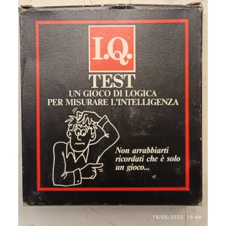 Rompicapo IQ Test Vintage '80 Mondadori Giochi