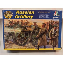 Russian Artillery Crimean WarFigures 30 pcs. 1/72 N°6053 Italeri