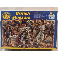 British Hussars Crimean War  Figures 24 Soldiers 1/72 N°6052 Italeri