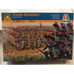 French Grenadiers Napoleonic Wars Figures 48 Soldiers 1/72  N°6072 Italeri