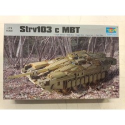 Modern Sweden Strv103 C MBT - Tank - Plastic Model Kit 1/72 - Trumpeter  7220