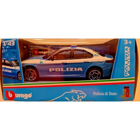Polizia Italiana - Alfa Romeo Giulia - 1/43 Burago