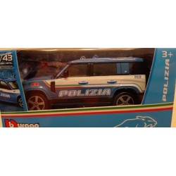 Polizia Italiana - Land Rover Defender - 1/43 Burago