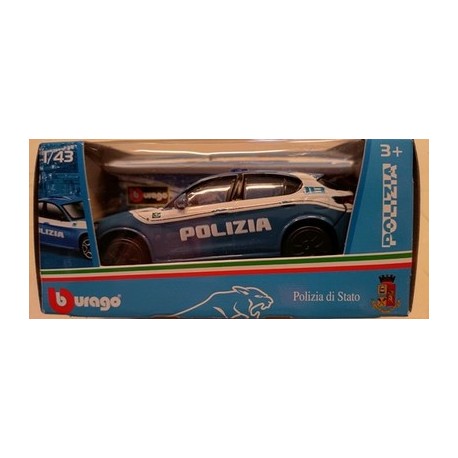 Polizia Italiana - Alfa Romeo Stelvio - 1/43 Burago