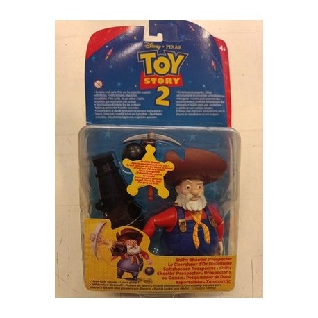 Disney Toy Story 2 Shifty Shootin' Prospector Mattel Action Figure