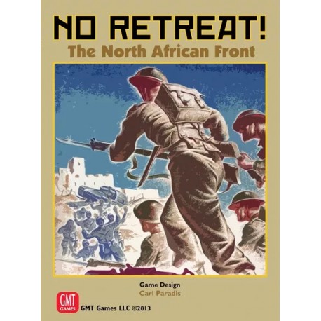 No Retreat! WW2 North African Front  Game in Inglese GMT
