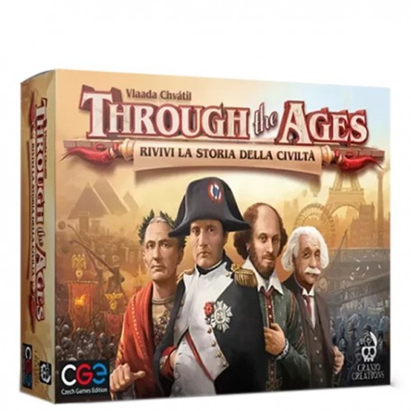 Through The Ages - Gioco da Tavolo in italiano - Cranio Creations