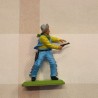 SOLDATINI BRITAINS DEETAIL Cowboy 1971 base quadrata Made in England