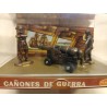 SOLDATINI in Metallo Playme Spagna -Serie Cannoni - Pirati e Cannone Navale 1/32