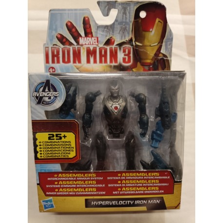 Iron Man Ipervelocity - Assemblers Hasbro - Sealed and New Marvel 2012  IM3