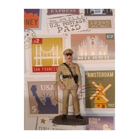 Carabiniere Italiano Cachi  '70 Dipinto A Mano Scala 1/35 Ca Made In Italy