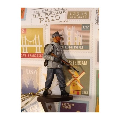 Alpino Tedesco Elite -  WW2 1/35 SOLDATINO dipinto a mano Metallo