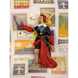 Cardinale Richelieu statuina Papo 9 Cm.  Personaggi Storici Da Collezione