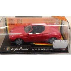 Alfa Romeo SPIDER 1996 ROSSO Die Cast Model 1/43 NEW RAY