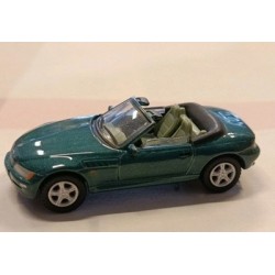 BMW Z3 Cabrio - scala 1/72 - die cast metal Carararma