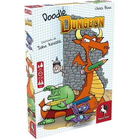 Doodle Dungeon - Gioco da tavolo in italiano - Asmodee