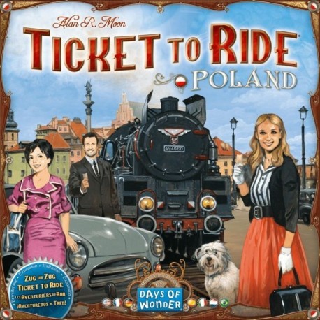 Ticket to Ride Polonia espansione Gioco da Tavolo in italiano - Asmodee