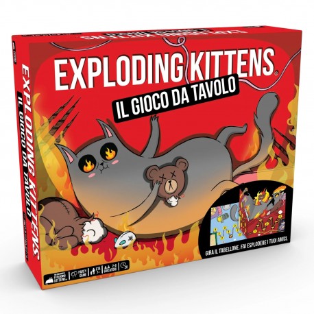 Exploding Kittens IL GIOCO DA TAVOLO - gioco in italiano - Asmodee