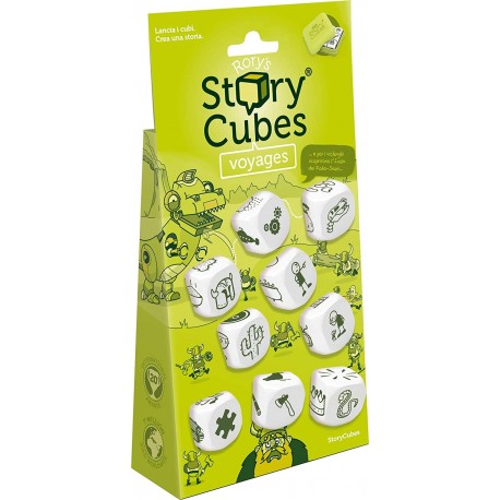 Rory's Story Cubes Voyages Nuova confezione Gioco da Tavolo in italiano Asmodee