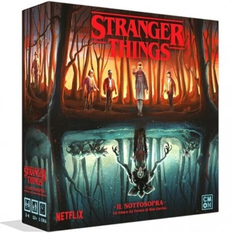STRANGER THINGS: SOTTOSOPRA - Gioco edizione italiana - Asmodee CMON