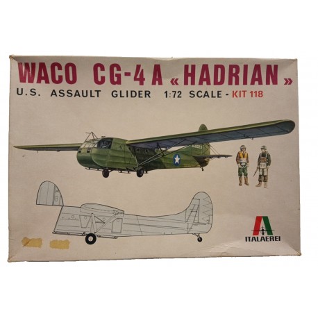 WACO CG 4A HADRIAN Plastic Model KIT art.118 ITALERI 1/72