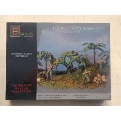 Pegasus Hobbies 7401 - USMC in Vietnam circa 1965 1/72 Soldatini Miniatures