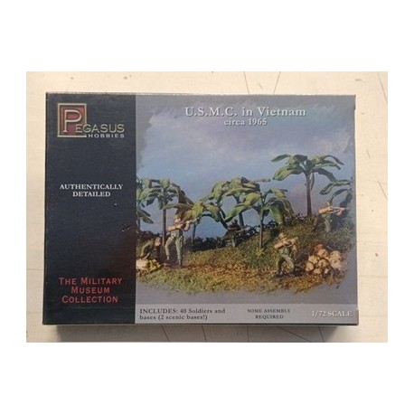 Pegasus Hobbies 7401 - USMC in Vietnam circa 1965 1/72 Soldatini Miniatures