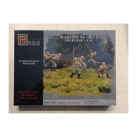 Pegasus Hobbies 7201 - German Waffen SS Set 2 1943 Kursk L.A.H. 1/72 Miniatures