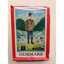 Bosnian Infantry German Mountain Troops WW2 - Odemars Plastic figures 1:72