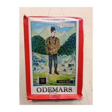 Bosnian Infantry German Mountain Troops WW2 - Odemars Plastic figures 1:72