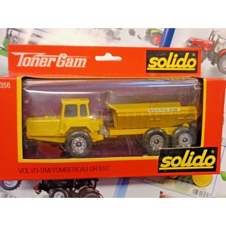 Volvo BM Dumper DR 860 Toner Gam Art 356 Die Cast Model Scala Varie Solido 1974