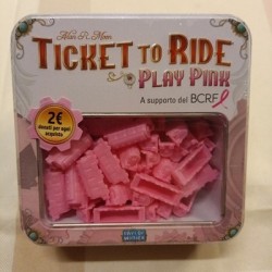 Ticket To Ride Play Pink A Supporto Del BCRF Serie limitata fuori Produzione