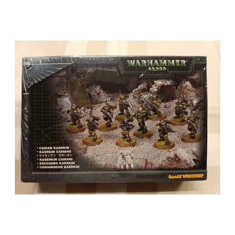 Warhammer 40000 Conf. 10 PZ. CADIAN KARSKIN in metallo NEW
