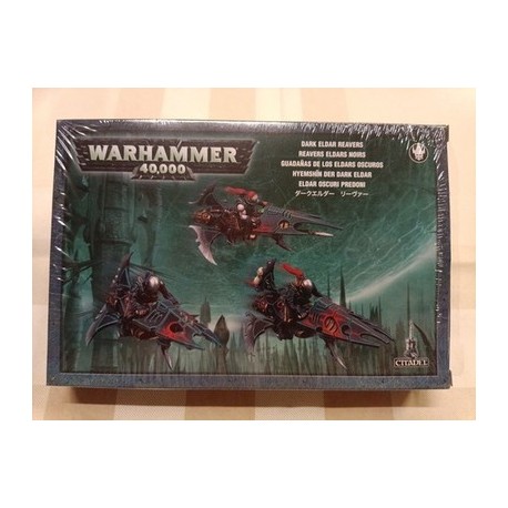 Warhammer 40000 Dark Eldar Reavers Conf. Tre Modelli In Plastica GW Eldar Oscuri