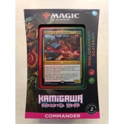 Magic the Gathering -  Kamigawa Dinastia Neon Miglioramenti Scatenati Mazzo Ita