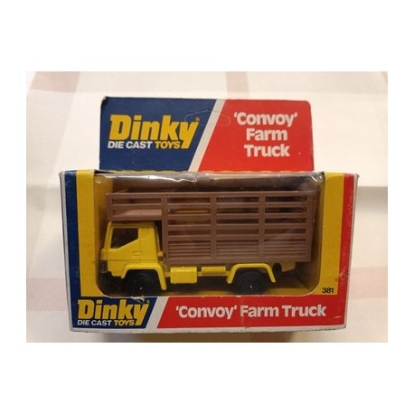 Convoy Farm Truck 381 Die Cast Metal  Dinky Toys Vintage '80