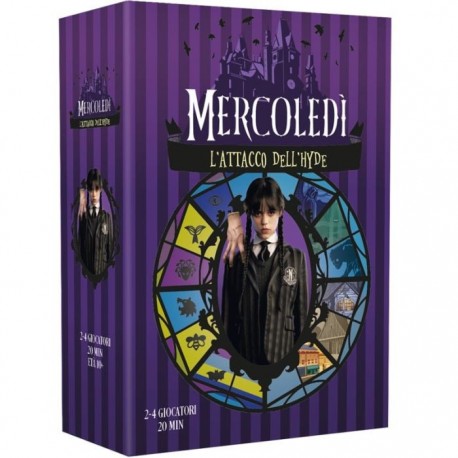 Mercoledì Wednesday Addams - L'Attacco dell'Hyde - Gioco da Tavolo in italiano
