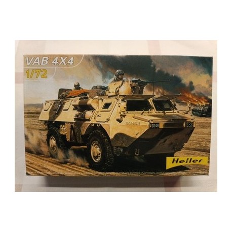 VAB 4x4 French Military Vehicle- 1/72 Heller plastic model kit 79898