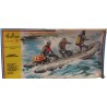 French Gendarmerie Hommes Grenouilles 1/35 Kit Heller Sommozzatori e Canotto 135