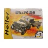 US Jeep Willys MB w. Trailer WW2  - 1/72 Heller plastic model kit
