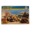 Morris Quad Tractor and 25pdr Gun 1:72 - 7027 - Italeri