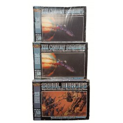 Nexus - Bundle Spazio  TREconfezioni STEEL HEROES e XXX Century Starships 1/500