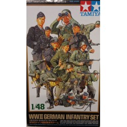 German Infantry set 1/48 N 32512 Tamiya Military Miniatures plastic model kit