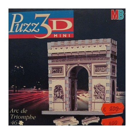 Puzz3D Mini  Puzzle 3D Arc de Triomphe - 46 pz. Vintage - MB
